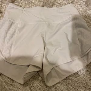 Lululemon white shorts
